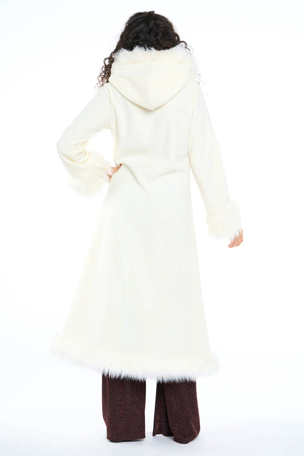 Classic Tamo Coat: Cream Coat + Cream Trim